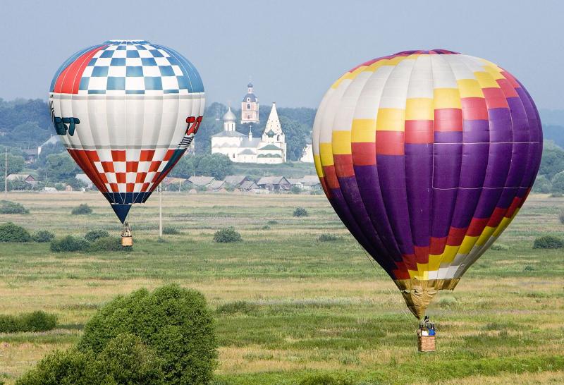 Переславль Залесский воздушные шары 2022